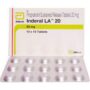 INDERAL LA 20 MG TAB 15 TAB