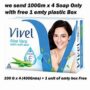 VIVEL ALOE VERA SOAP 100GM X 4